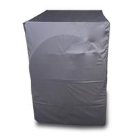 Cobertor para Secadora/Lavadora Negro 71x68x97 Cm - Farfalle