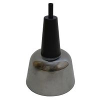Lámpara Colgante 1 Luz Negro y Cristal 10.5 W