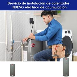 Instalación de Calentador Eléctrico de Acumulación
