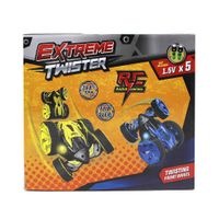 Carro RC Extreme Twister 360° Y Luces LED Amarillo