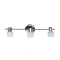 Lámpara De Techo Pared 3 Burbujas Satín Blanco 60W - Z