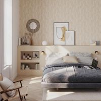 Papel Tapiz Arian Beige 0.53 x 10.05 M