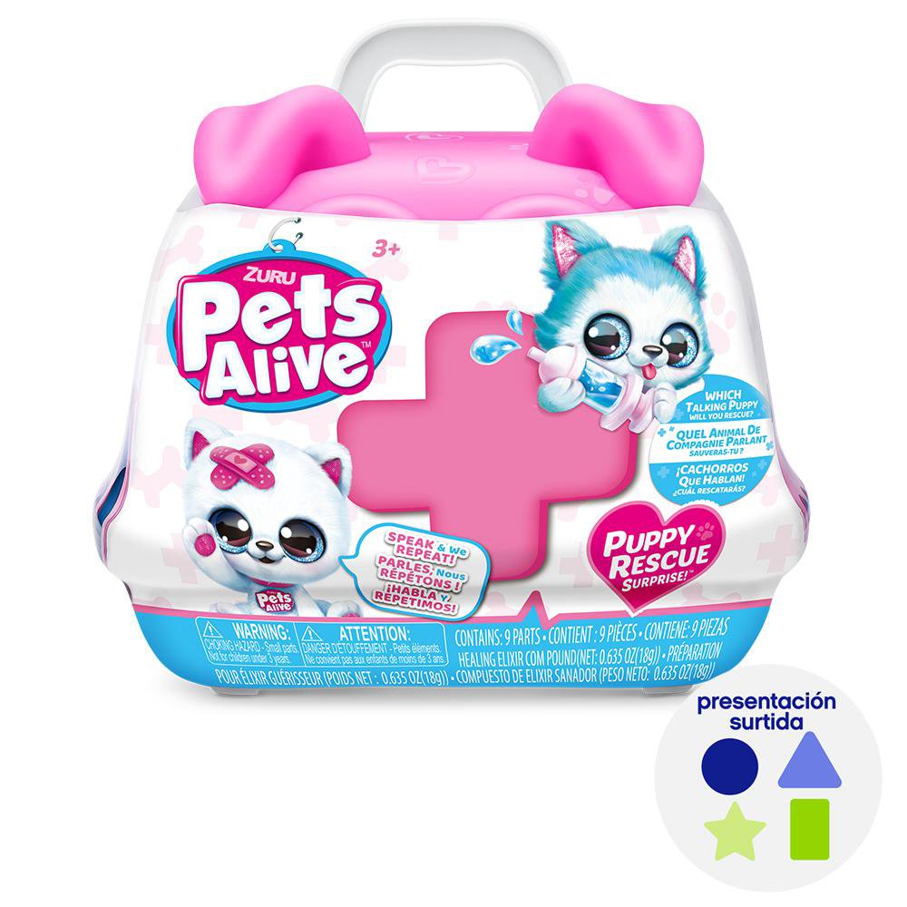 Pets Alive Rescate de Cachorro Interactivo - Diseños Surtidos
