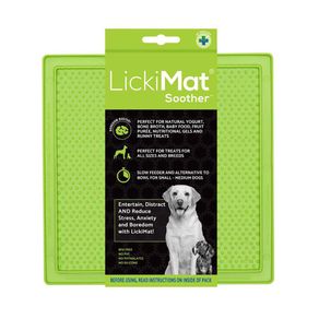 Plato Verde Plano - Lickimat