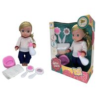 Muñeca Bebé 14 Plg con Accesorios