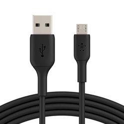 Cable USB-A a Micro-USB Negro 1 M