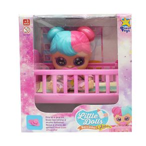 Muñeca-Pequeña-en-Cuna