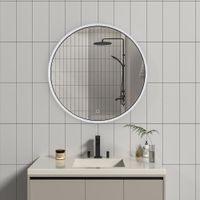 Espejo Circular Led  Color Blanco