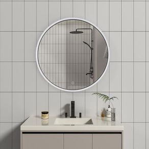 Espejo Circular Led  Color Blanco
