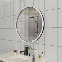 Espejo Circular Led  Color Blanco