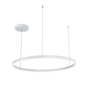Lámpara LED Circular de Techo Blanca 80 Cm
