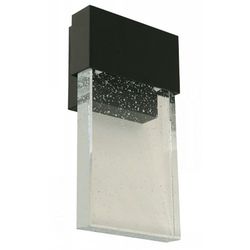 Lámpara de Pared de Exterior Moderna Negra