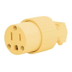 Conector Dorado Tipo B De 125 V Y 15 A - Volteck