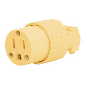 Conector Dorado Tipo B De 125 V Y 15 A - Volteck