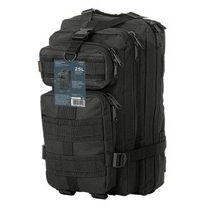 Mochila Táctica Negra de Nailon