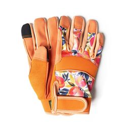 Guantes para Jardín Naranja Talla S/M - Green Thumb 