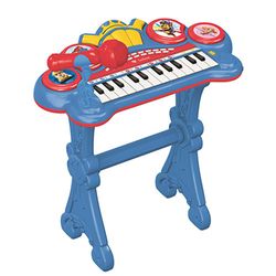 Teclado Electrónico Paw Patrol con Silla y Micrófono