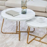 Set de 2 Mesas Ely Blanco