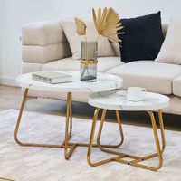 Set de 2 Mesas Ely Blanco