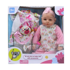 Muñeca-con-Vestido-Rosa-y-Accesorios-46-cm