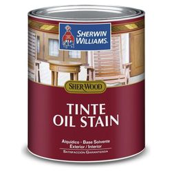 Tinte Oil Stain 1/4 Gal Tabaco  Sw - Sherwin Williams