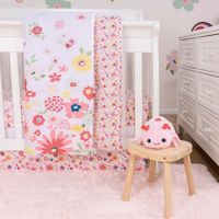 Set de Cuna Chispas Florales 4 Pzas - Sammy And Lou