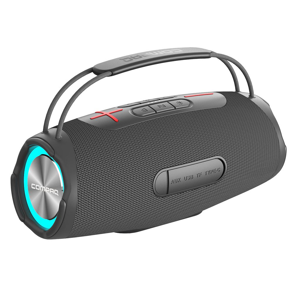 Bocina Portátil Bluetooth 5.0 de 35 W con Luces LED y Resistencia IPX6 Bocina Portátil Blu…