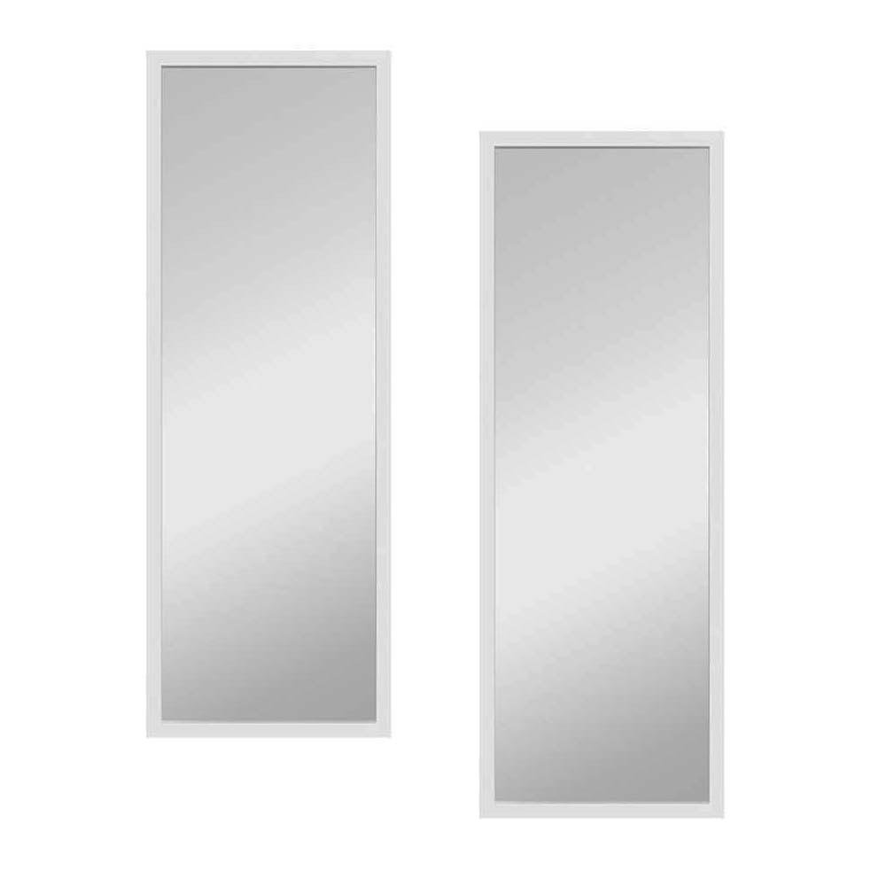 Set de Espejos 33x93 Cm Blanco - Viva