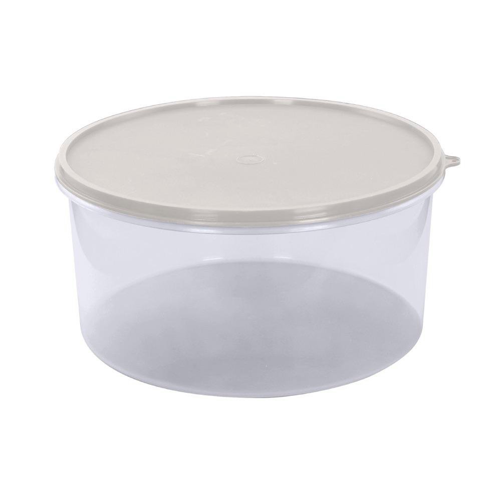 Super Tazón Guateplast con Tapa 10.41 L - Varios Colores Capuccino