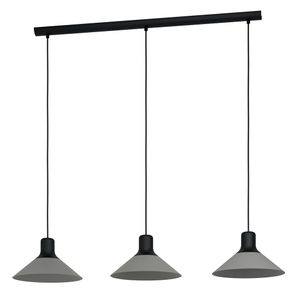 Lámpara de Colgar Abreosa Negro 3 L