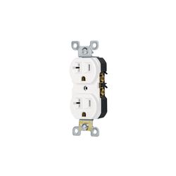 Tomacorriente 2 Polos Aterrizado Standard Blanco - Volteck