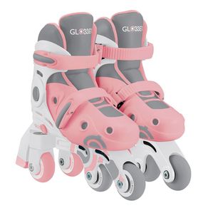 Patines 2 en 1 para Niños Talla 26-29 Rosa