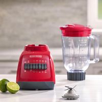 Licuadora Durapro 10 Velocidades Rojo