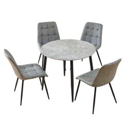 Comedor Circular Belluno para 4 Personas