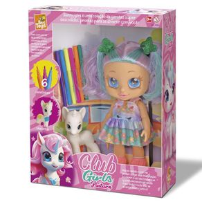 Muñeca-Club-Girls-Pintura-con-Unicorno