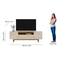 Rack para TV Orlando con Almacenamiento