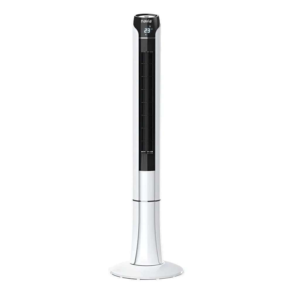 Ventilador de Torre con 3 Velocidades y Control Remoto Color Blanco Ventilador de Torre Na…