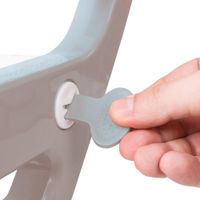 Asiento Reductor con Escalera Gris Dolu
