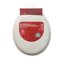 Asiento Redondo Acolchonado Blanco Hueso - Ace