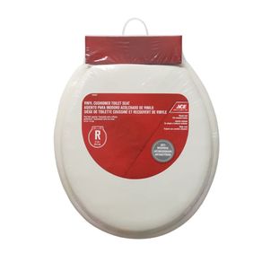 Asiento Redondo Acolchonado Blanco Hueso - Ace