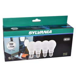 Pack de 4 Bombillas LED 9 W Luz Blanca