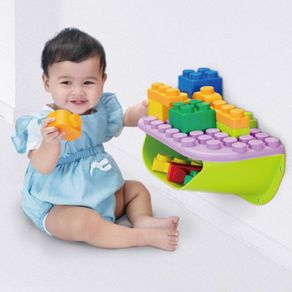 Estantería Morada con Blocks 11 Pzas