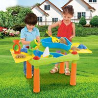 Mesa Infantil Multijuego Para Agua y Arena