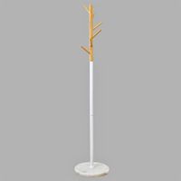 Perchero Blanco Tuto Blanco 37x37x170 Cm - Zmobili