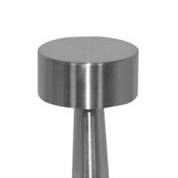 Set de 2 Lámparas de Mesa al Tacto Plateadas 110 Lm 3 W