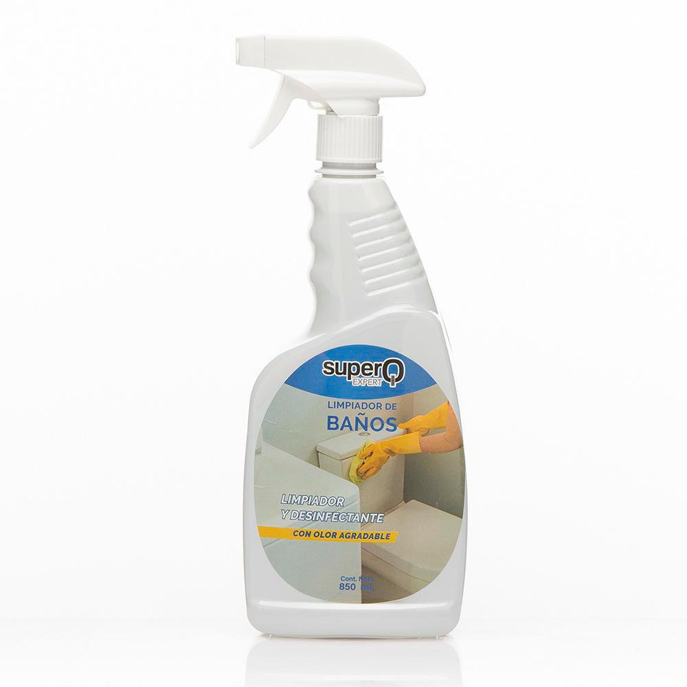 Limpiador y Desinfectante para Baños 850 mL Acción Profunda contra Suciedad y Malos Olores