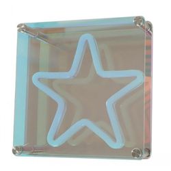 Lámpara de Mesa Neón Estrella