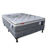 Set de Cama Colchón + Base 2 en 1 Natural Sleep - Indufoam Varios Tamaños