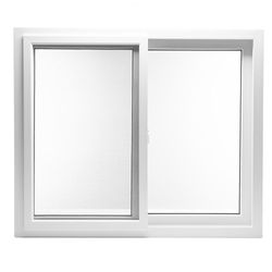 Ventana PVC S60 Corrediza con Cedazo 120 x 100 Cm