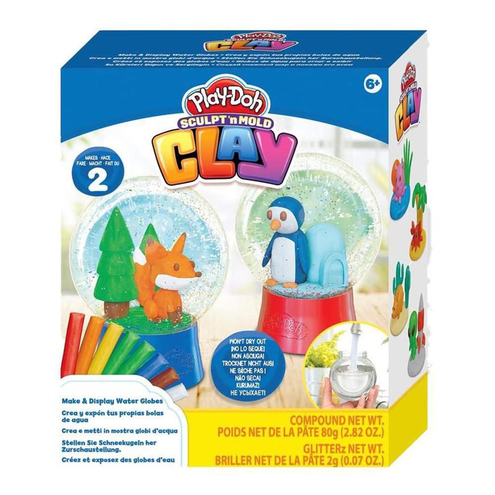 Set de Plasticina Play-Doh Sculpt 'n Mold Clay Bola de Nive para 6+ Años Mis globos de agua - Play Doh